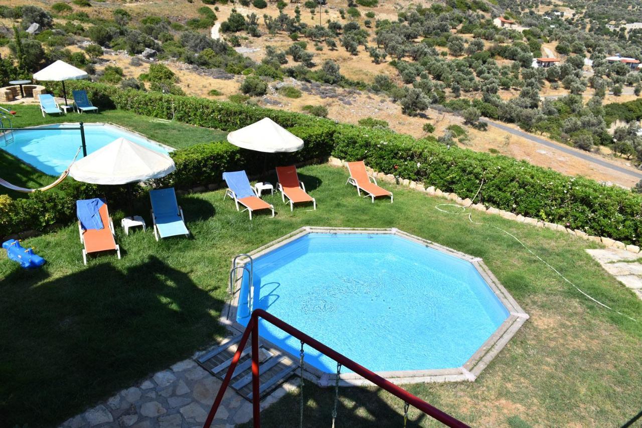 Triopetra Luxury Villas Fournou Lago Exterior foto