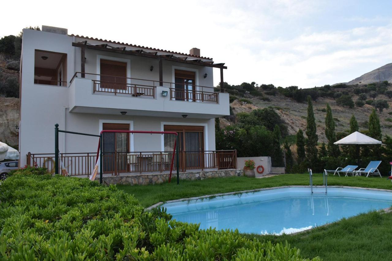 Triopetra Luxury Villas Fournou Lago Exterior foto