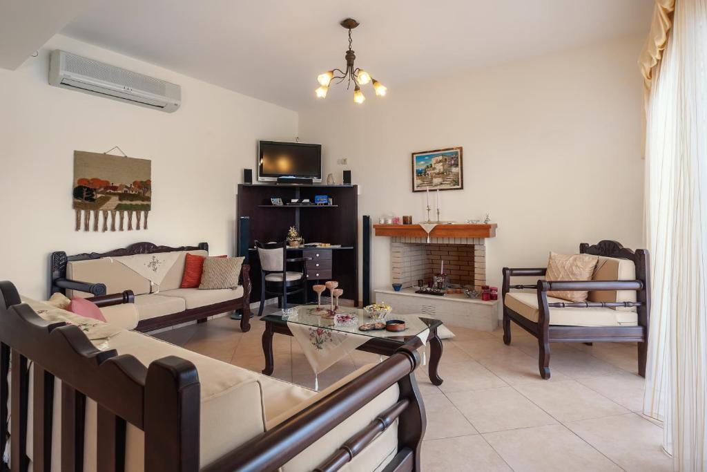 Triopetra Luxury Villas Fournou Lago Zimmer foto